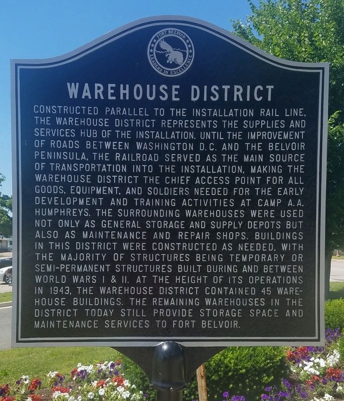 Warehouse District Marker image. Click for full size.