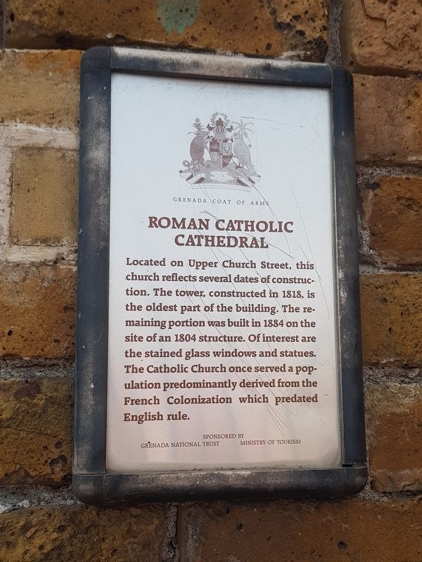 Roman Catholic Cathedral Marker image. Click for full size.