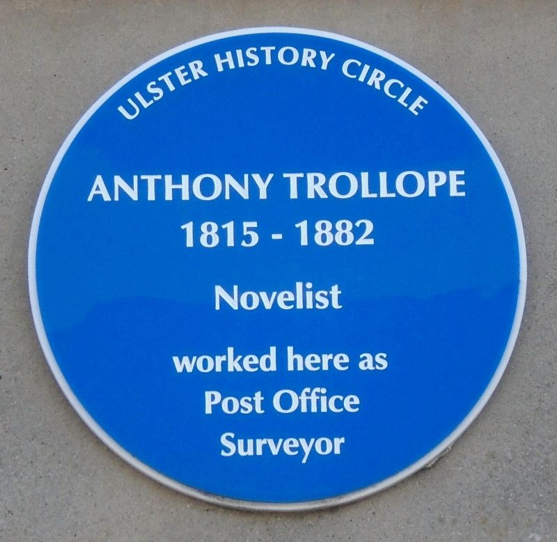 Anthony Trollope Marker image. Click for full size.