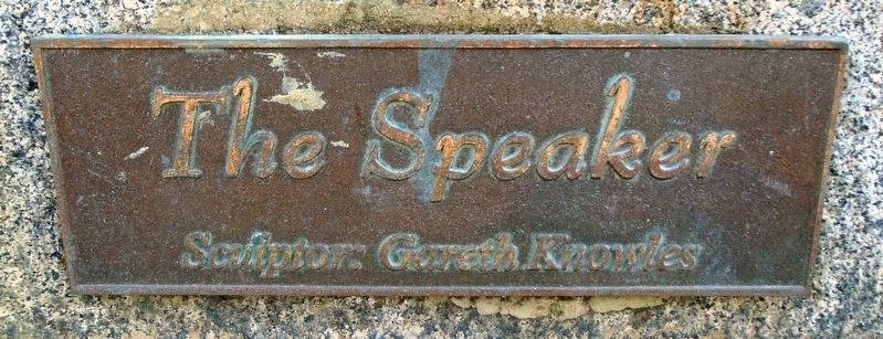 'The Speaker' at Custom House image. Click for full size.