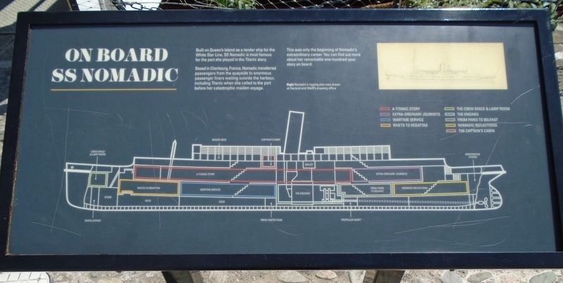 On Board SS Nomadic Marker image. Click for full size.