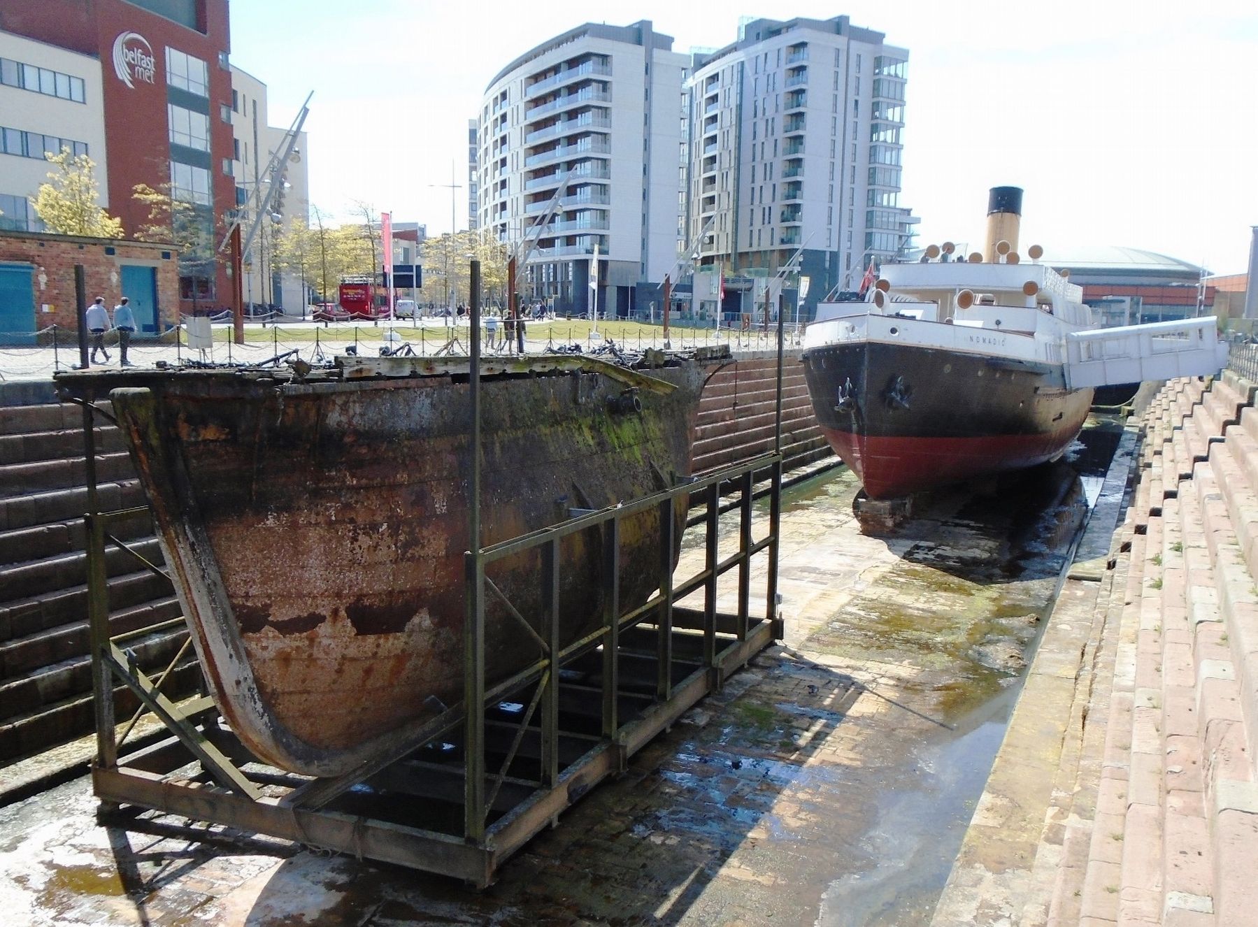 View of the Hamilton Graving Dock image. Click for full size.