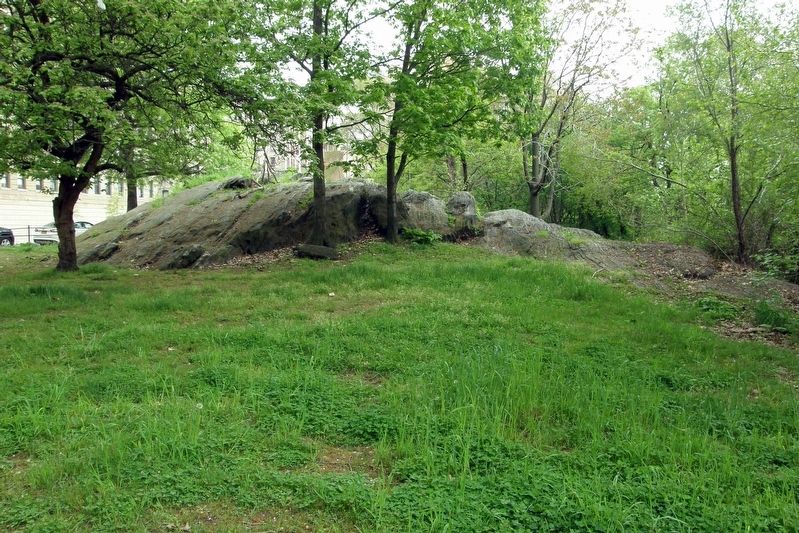 Part of the "rocky escarpment". Click for full size. Part of the "rocky escarpment" image. Click for full size.