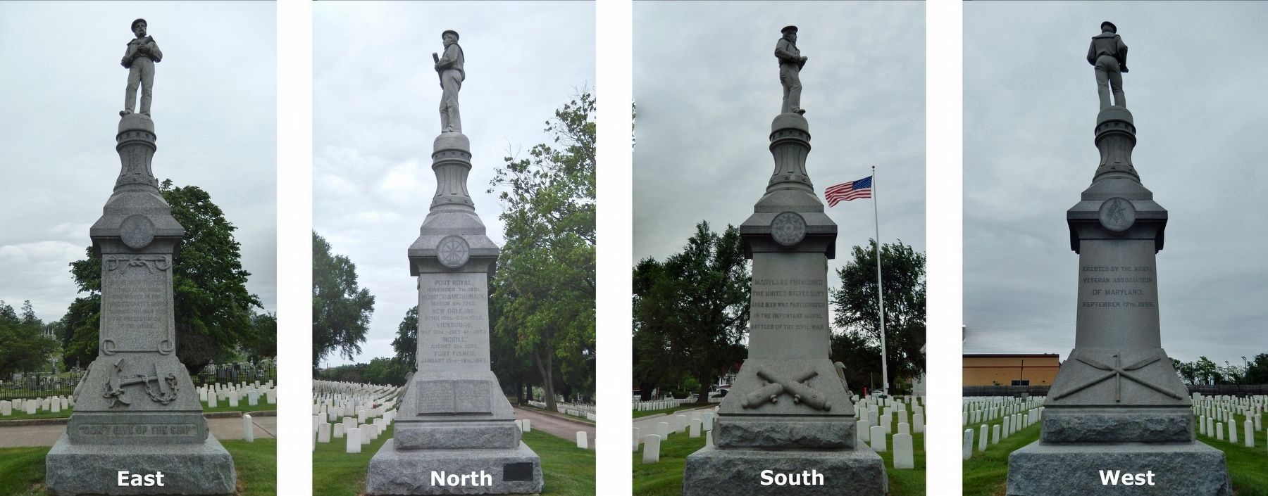 Maryland Naval Monument image. Click for full size.