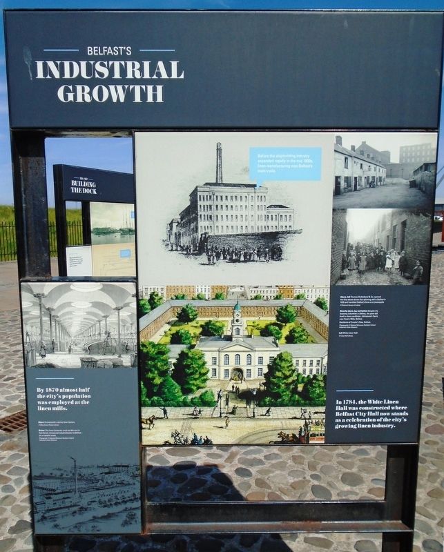 Belfast's Industrial Growth Marker. Click for full size. Belfast's Industrial Growth Marker image. Click for full size.