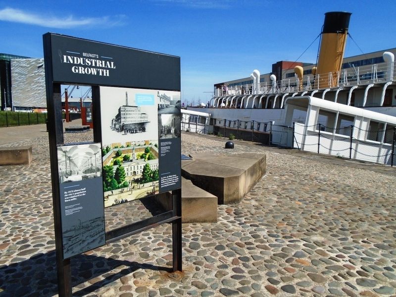 Belfast's Industrial Growth Marker. Click for full size. Belfast's Industrial Growth Marker image. Click for full size.