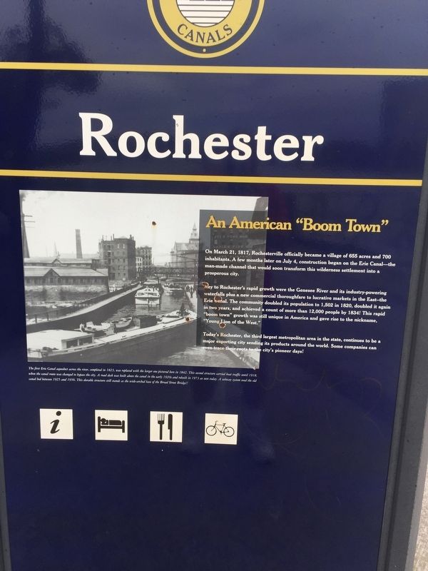 Rochester Marker. Click for full size. Rochester Marker image. Click for full size.
