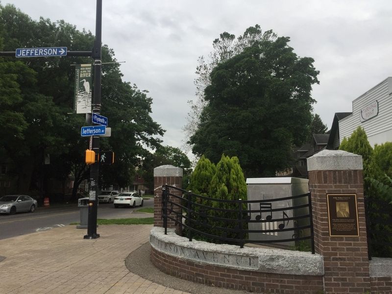 Jefferson Avenue Marker image. Click for full size.
