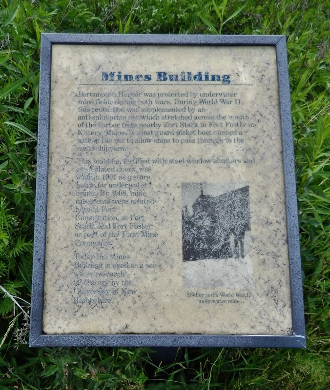Mines Building Marker. Click for full size. Mines Building Marker image. Click for full size.
