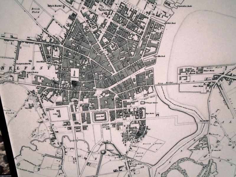 Survey Map on Belfast's Industrial Growth Marker. Click for full size. Survey Map on Belfast's Industrial Growth Marker image. Click for full size.