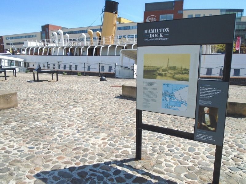 Hamilton Dock Marker. Click for full size. Hamilton Dock Marker image. Click for full size.