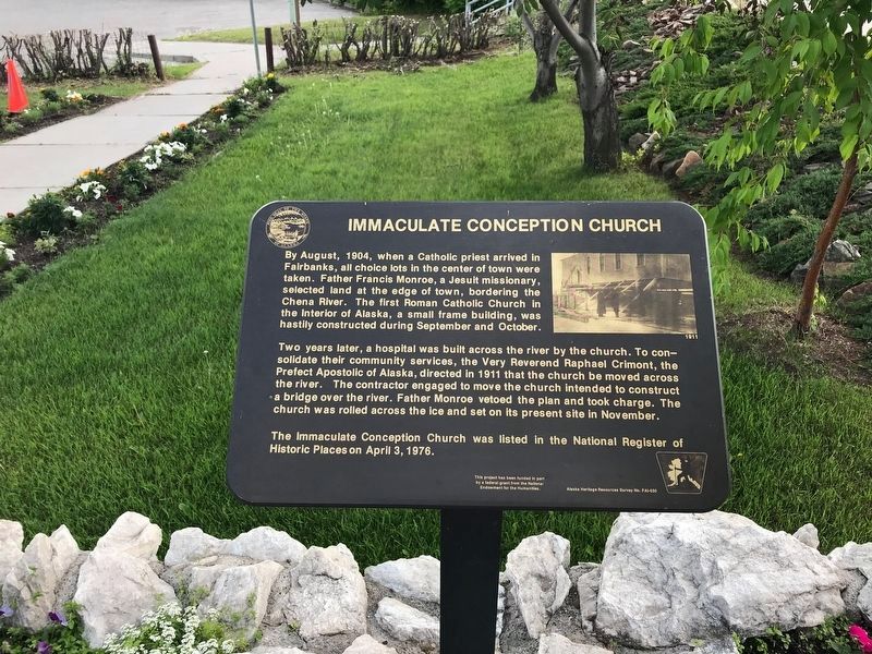 Immaculate Conception Church Marker image. Click for full size.