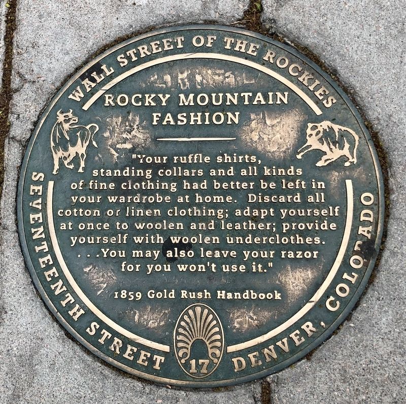 Rocky Mountain Fashion Marker. Click for full size. Rocky Mountain Fashion Marker image. Click for full size.