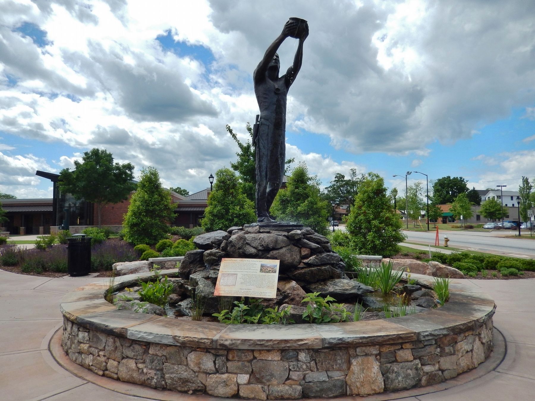 Reverence for Water: Feeding the Body, Feeling the Spirit Marker (<i>wide view</i>) image. Click for full size.