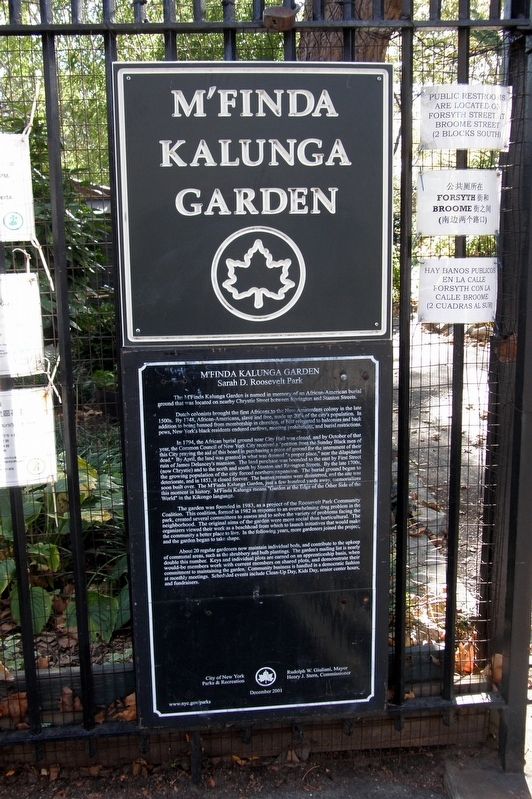 M’Finda Kalunga Marker. Click for full size. M’Finda Kalunga Marker image. Click for full size.
