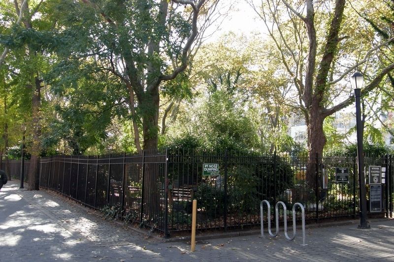 M’Finda Kalunga Garden and Marker. Click for full size. M’Finda Kalunga Garden and Marker image. Click for full size.