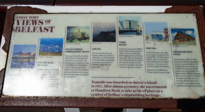 First Port: Views of Belfast Marker. Click for full size. First Port: Views of Belfast Marker image. Click for full size.