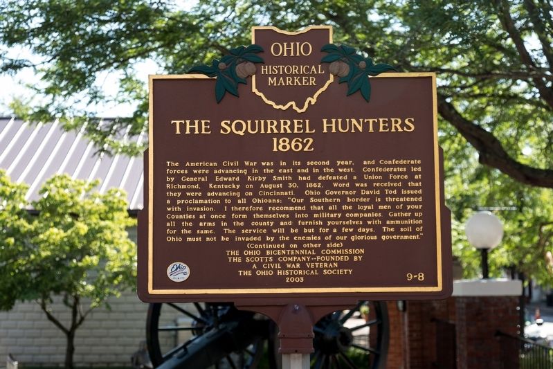 The Squirrel Hunters Marker image. Click for full size.