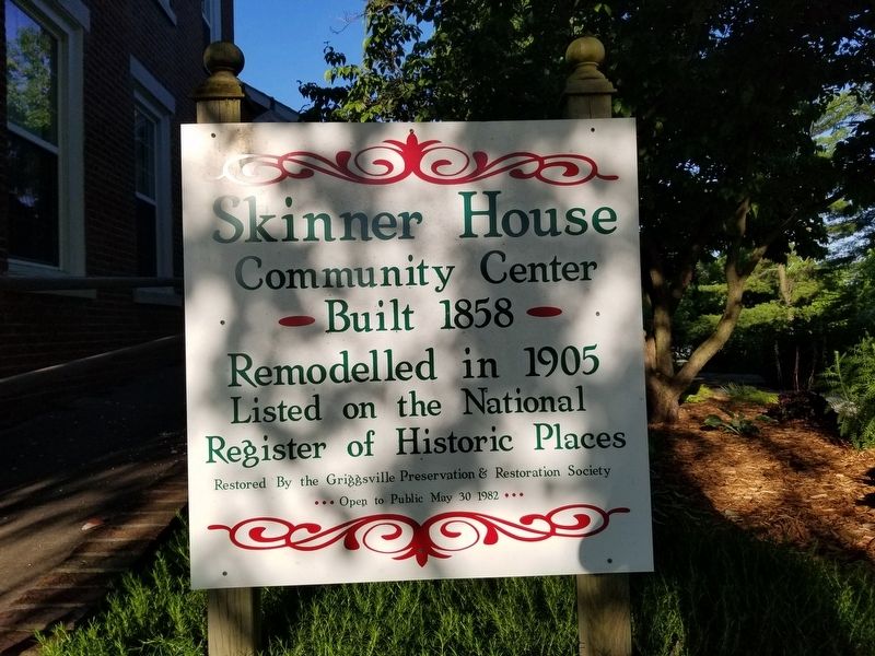 Skinner House Marker image. Click for full size.