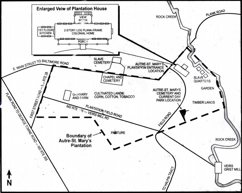 Autre - St. Mary’s Plantation Map. Click for full size. Autre - St. Mary’s Plantation Map image. Click for full size.