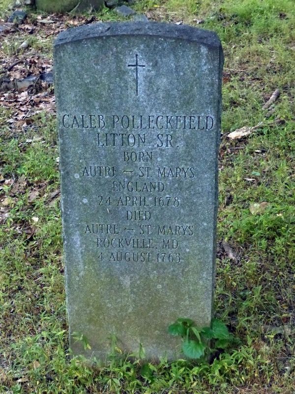 Modern Grave Marker. Click for full size. Modern Grave Marker image. Click for full size.