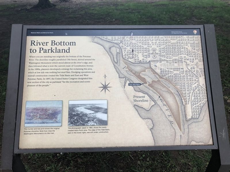 River Bottom to Parkland Marker image. Click for full size.