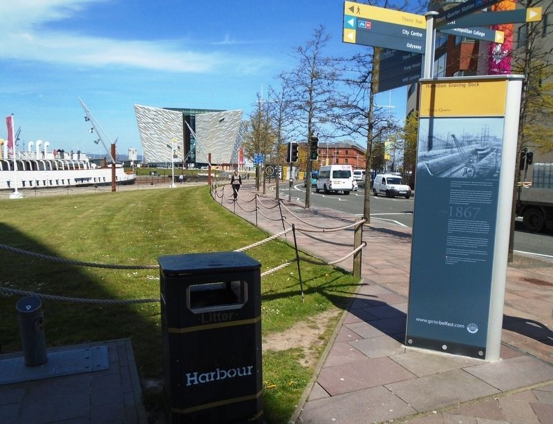 Hamilton Graving Dock Marker image. Click for full size.
