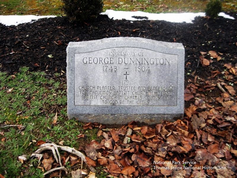 George Dunnington grave marker image. Click for full size.