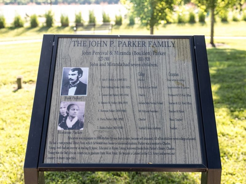 The John P. Parker Family image. Click for full size.