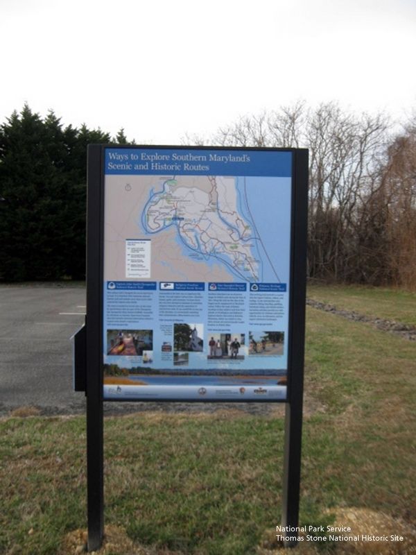 Ways to Explore Southern Maryland�s Scenic and Historic Routes Marker image. Click for full size.
