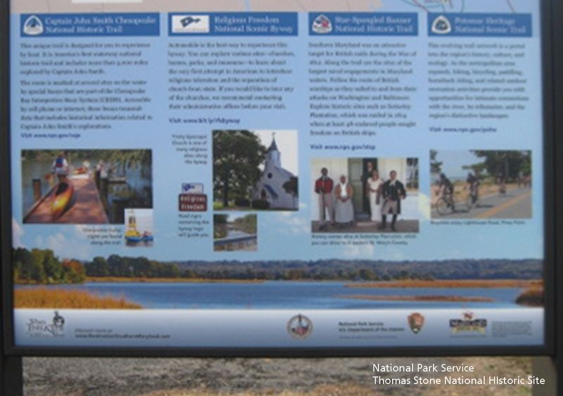 Ways to Explore Southern Marylands Scenic and Historic Routes Marker image. Click for full size.