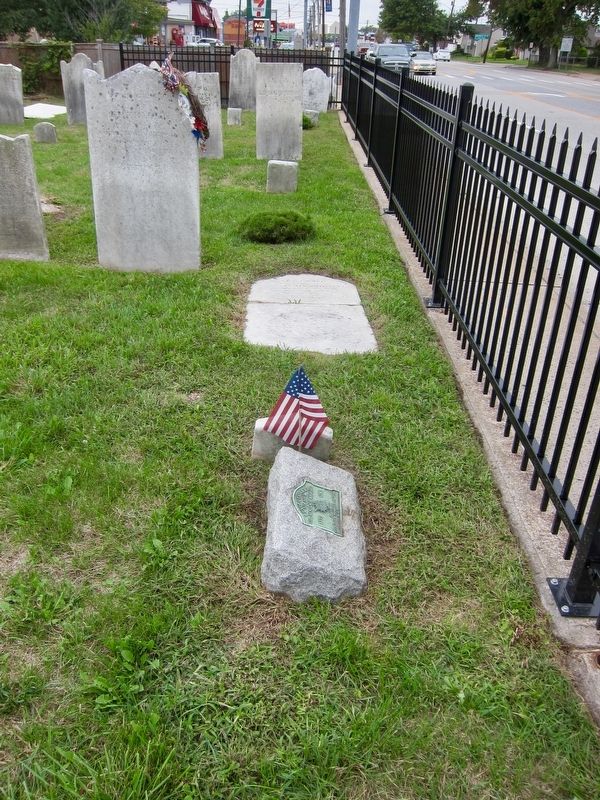 Col. Benjamin Birdsall Marker and Gravestone image. Click for full size.