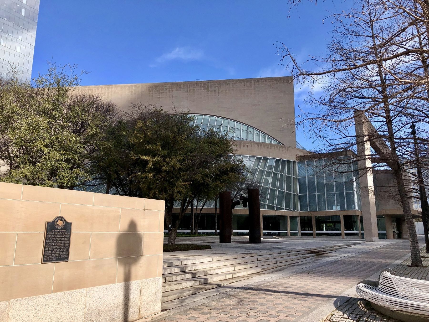 The Dallas Symphony Marker at the Meyerson image. Click for full size.