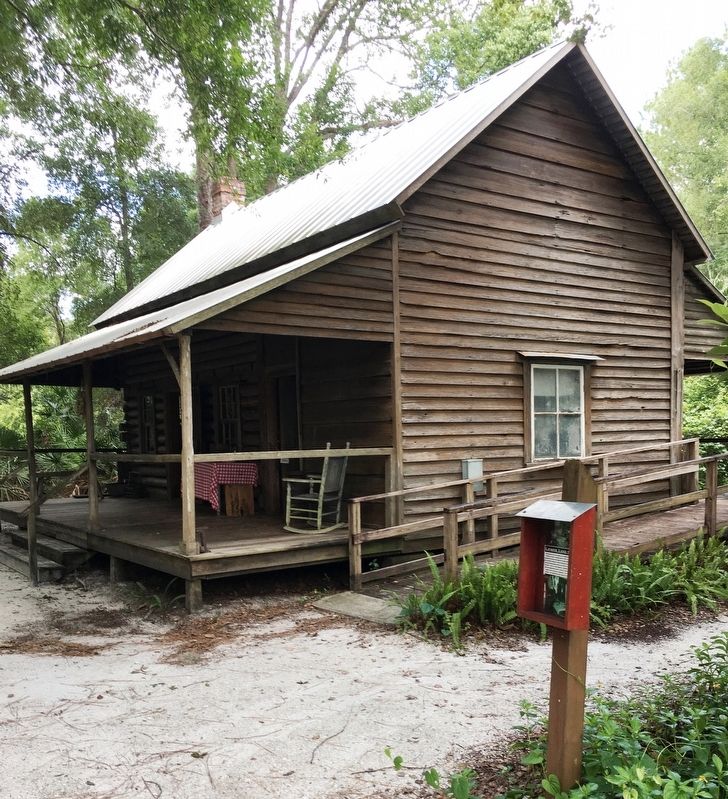Lewis Log Cabin Marker. Click for full size. Lewis Log Cabin Marker image. Click for full size.