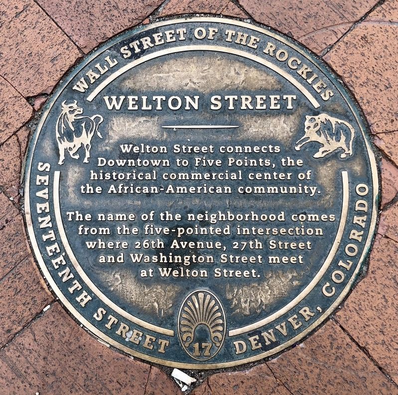 Welton Street Marker image. Click for full size.