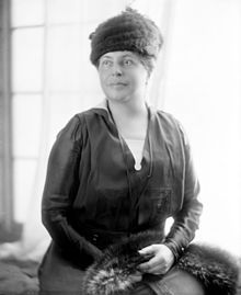Lillian Wald (1867-1940) image. Click for full size.