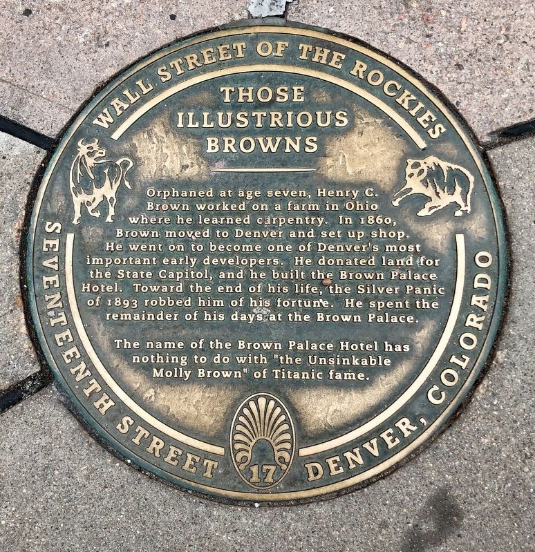 Those Illustrious Browns Marker. Click for full size. Those Illustrious Browns Marker image. Click for full size.