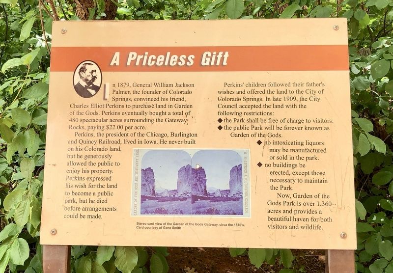 A Priceless Gift Marker image. Click for full size.