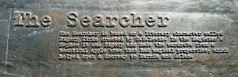 The Searcher Sculpture Marker image. Click for full size.