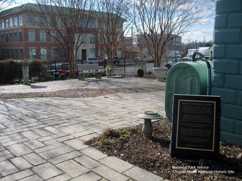 Star Memorial Garden Marker. Click for full size. Star Memorial Garden Marker image. Click for full size.