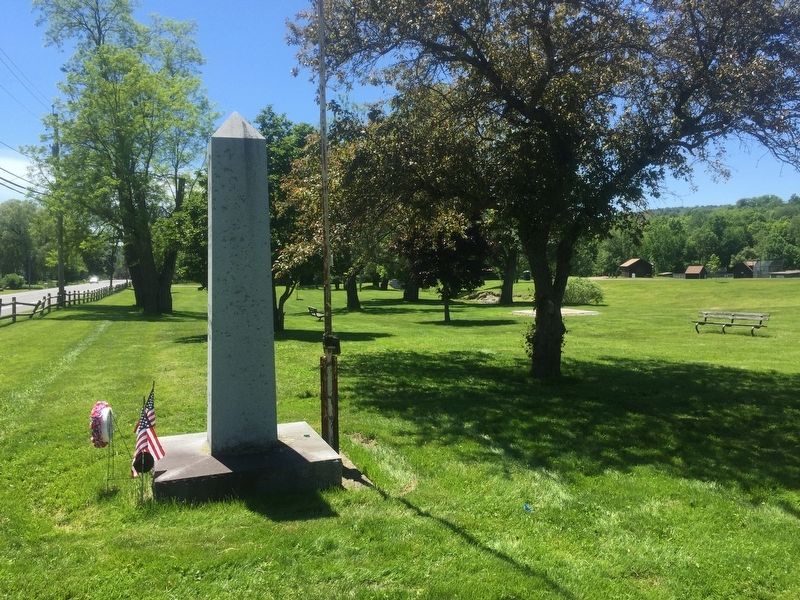 Town of New Lebanon War Memorial park. Click for full size. Town of New Lebanon War Memorial park image. Click for full size.