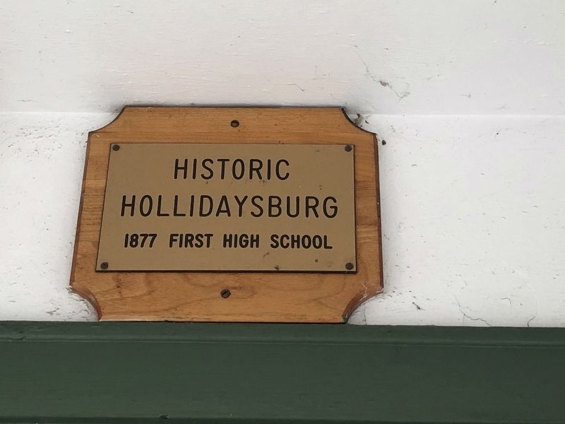 First High School Marker. Click for full size. First High School Marker image. Click for full size.