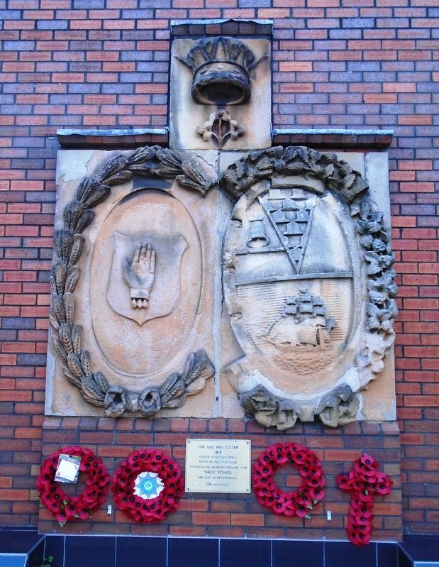South Belfast Battalion, Ulster Volunteer Force Memorial image. Click for full size.