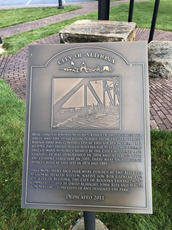 City of Altoona Marker image. Click for full size.