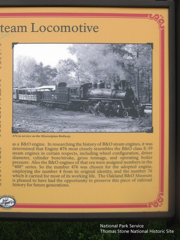 1920 Baldwin Steam Locomotive Marker (right half) image. Click for full size.