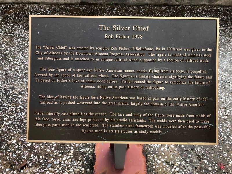 The Silver Chief Marker image. Click for full size.