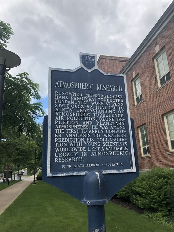 Atmospheric Research Marker image. Click for full size.