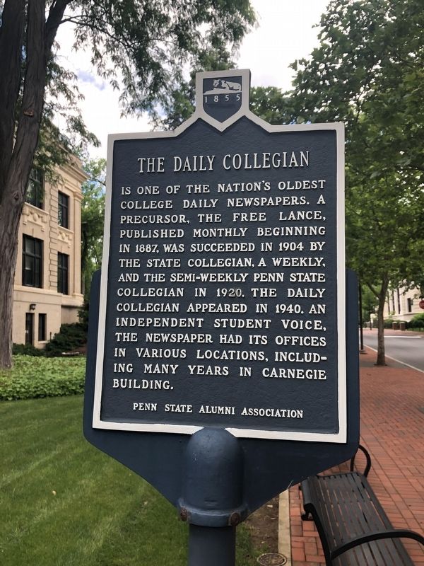 The Daily Collegian Marker. Click for full size. The Daily Collegian Marker image. Click for full size.