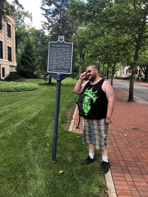 The Daily Collegian Marker. Click for full size. The Daily Collegian Marker image. Click for full size.
