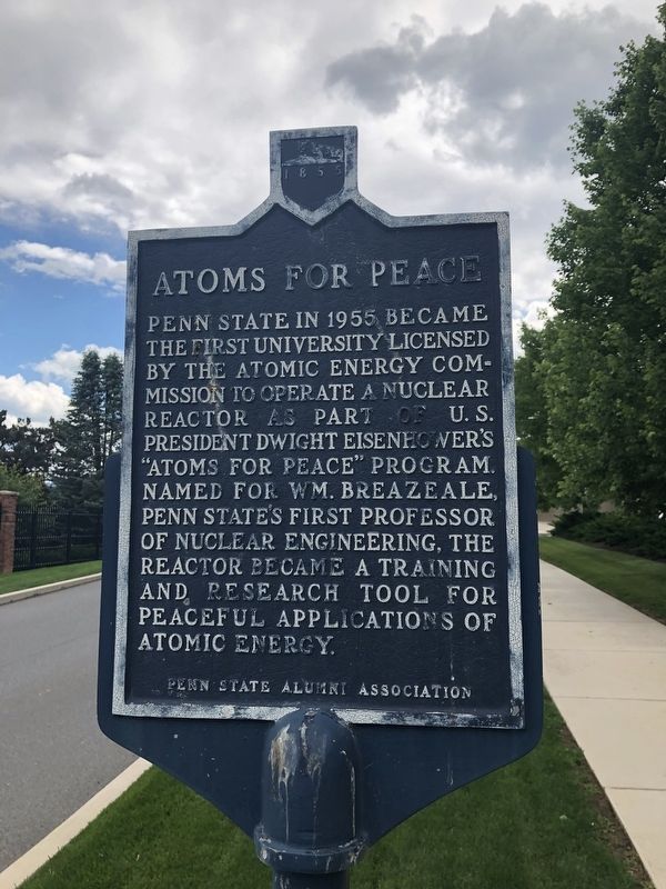 Atoms for Peace Marker image. Click for full size.